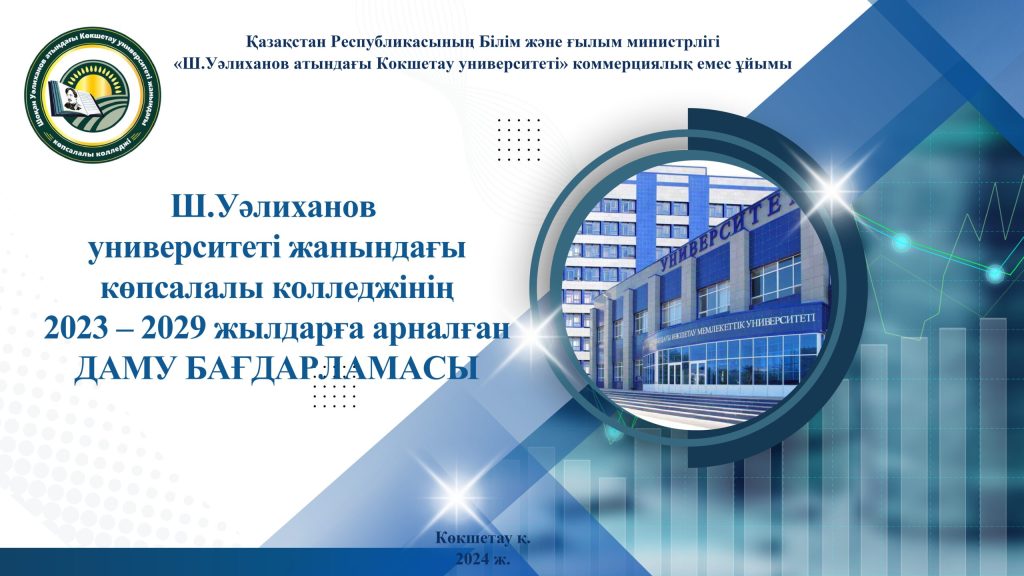 Стратегический план развития колледжа на 2023-2029 годы